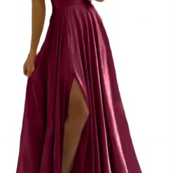 Robe De Mariée Princesse Asymétrique A Volants Blanche image 8 | Soirée Blanche Robe De Mariée Princesse Asymétrique A Volants Blanche image 7 | Soirée Blanche