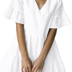 Robe En Coton Soirée Miniature image 8 | Soirée Blanche