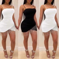 Robe Éphémère Asymétrique image 15 | Soirée Blanche