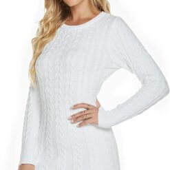 Robe Pull Blanche image 13 | Soirée Blanche