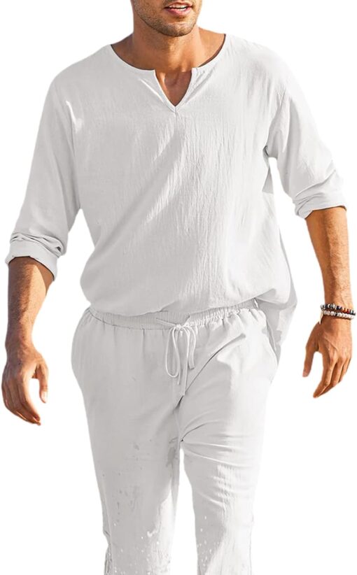 Ensemble d'été détendu 2 pièces Homme – Image 4