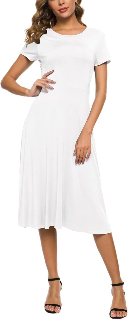 Robe Blanche Femme – Image 5