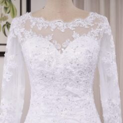 Robe Mariée Grande Taille Sirène image 12 | Soirée Blanche