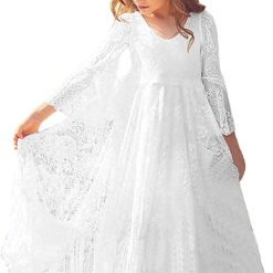 Robe Boheme Fille Blanche image 10 | Soirée Blanche Robe Boheme Fille Blanche image 9 | Soirée Blanche