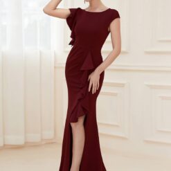 Robe De Mariée Sirène Fluide Blanche image 17 | Soirée Blanche Robe De Mariée Sirène Fluide Blanche image 16 | Soirée Blanche