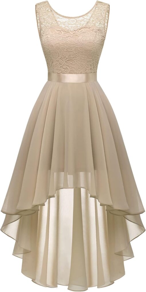 Robe De Mariée Dos Nu Dentelle Blanche – Image 2