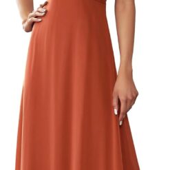 Robe de demoiselle dʼhonneur longue à paillettes rose brillant image 9 | Soirée Blanche Robe de demoiselle dʼhonneur longue à paillettes rose brillant image 8 | Soirée Blanche