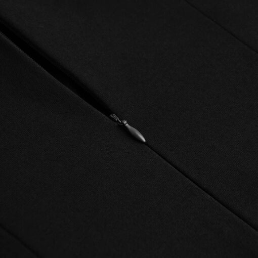 Robe De Soirée Noire Et Blanche – Image 7