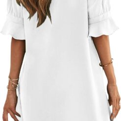 Robe Blanche Longue Broderie image 16 | Soirée Blanche Robe Blanche Longue Broderie image 15 | Soirée Blanche