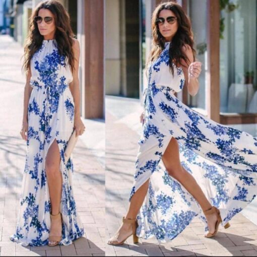 Longue Robe Blanche Boheme – Image 6