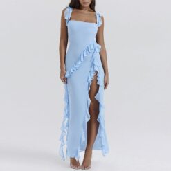 Robe Blanche De Soirée Classe image 8 | Soirée Blanche