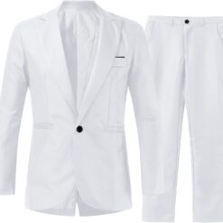 Costume de Soirée Élégant pour Homme image 8 | Soirée Blanche Costume de Soirée Élégant pour Homme image 7 | Soirée Blanche