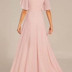 Robe Demoiselle DʼHonneur Rose image 10 | Soirée Blanche