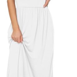 Robe Longue Blanche Grande Taille image 11 | Soirée Blanche Robe Longue Blanche Grande Taille image 10 | Soirée Blanche