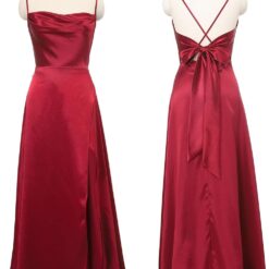 Robe De Mariée Simple Avec Nœud Blanche image 14 | Soirée Blanche Robe De Mariée Simple Avec Nœud Blanche image 13 | Soirée Blanche