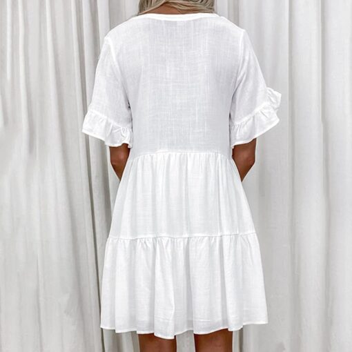 Robe Blanche Été – Image 7