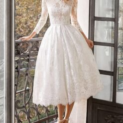Robe De Soirée Blanche Dentelle image 8 | Soirée Blanche
