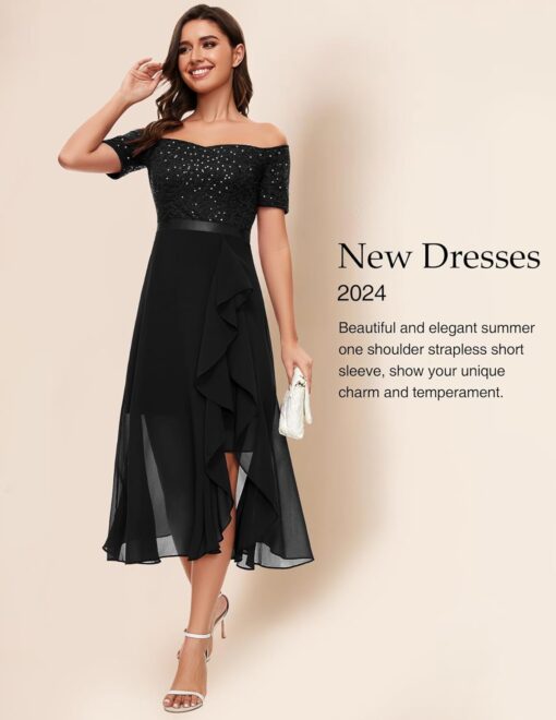 Robe De Mariée Fluide Bohème Blanche – Image 3