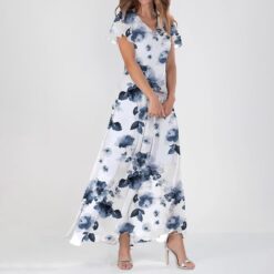Robe Longue Blanche Champêtre image 7 | Soirée Blanche