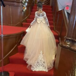 Robe De Mariée Princesse Bustier Illusion image 10 | Soirée Blanche