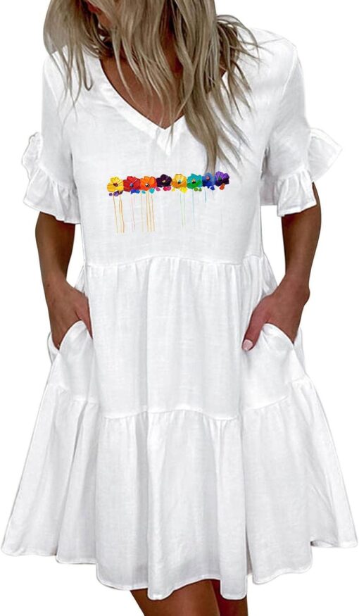 Robe Blanche Été – Image 2