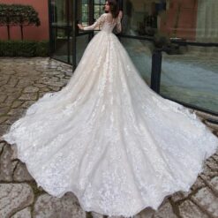 Robe de Mariée en Dentelle Esther image 7 | Soirée Blanche