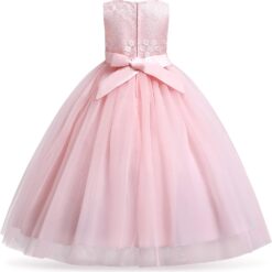 Robe de bal princesse avec dentelle florale et paillettes image 12 | Soirée Blanche Robe de bal princesse avec dentelle florale et paillettes image 11 | Soirée Blanche