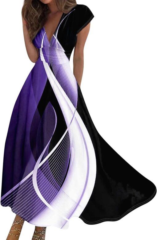 Robe De Soiree Boheme Blanche – Image 2