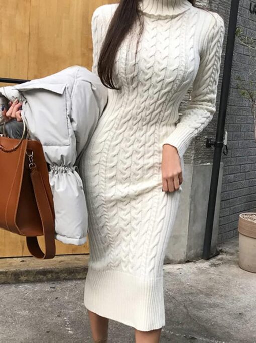 Robe Pull Blanche – Image 5