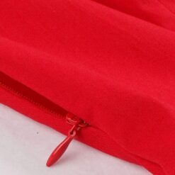 Robe Cocktail Rouge Et Blanche image 14 | Soirée Blanche