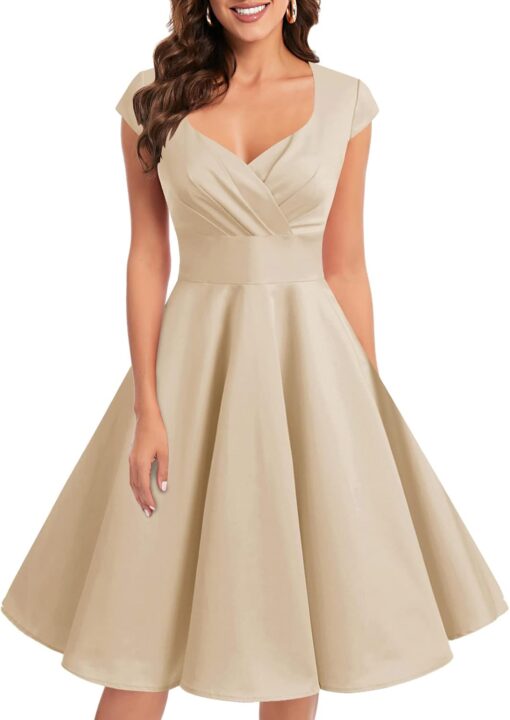 Robe De Mariée Courte Bustier – Image 2