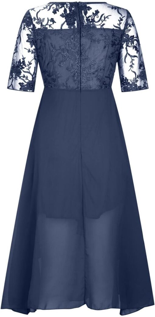 Robe Blanche Boheme Dentelle – Image 5