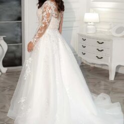 Robe De Mariée Grande Taille Trompette image 10 | Soirée Blanche