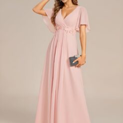 Robe Demoiselle DʼHonneur Rose image 16 | Soirée Blanche