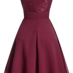 Robe Courte Blanche En Dentelle Sans Manche image 12 | Soirée Blanche