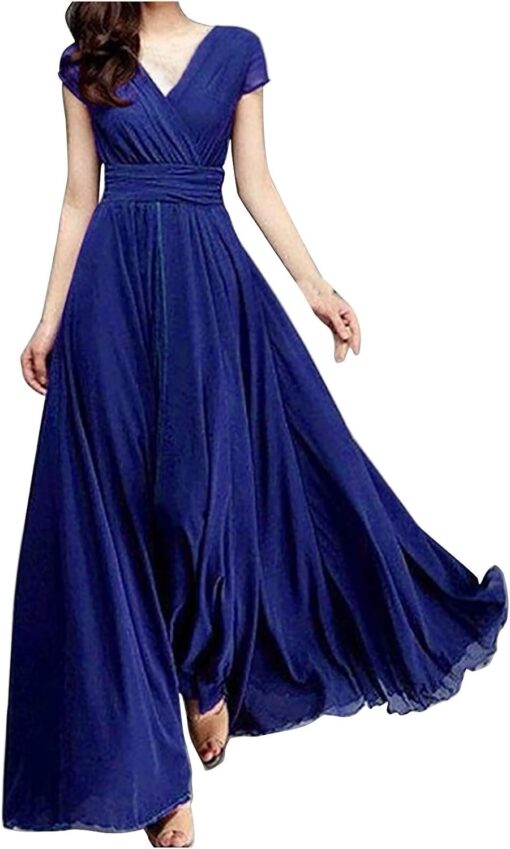 Robe Longue Blanche Baptême Femme – Image 2