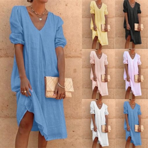 Robe Blanche Été – Image 3