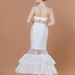 Robe de mariée ajustée à bretelles spaghetti avec perlage image 16 | Soirée Blanche Robe de mariée ajustée à bretelles spaghetti avec perlage image 15 | Soirée Blanche