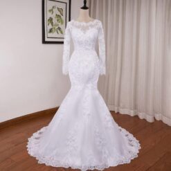 Robe Mariée Grande Taille Sirène image 8 | Soirée Blanche