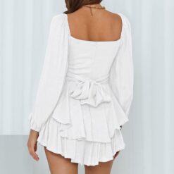 Robe Tendance Trèfle Fête image 14 | Soirée Blanche