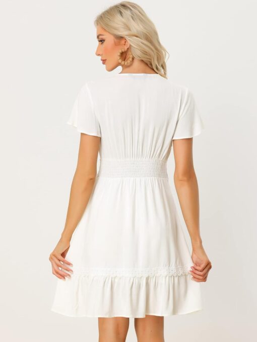 Robe Blanche Été – Image 5