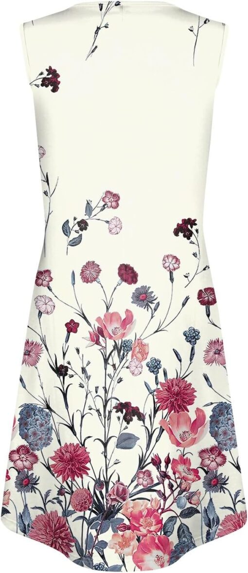 Robe Blanche Mousseline Courte – Image 4