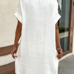 Robe Blanche Courte Grande Taille image 18 | Soirée Blanche