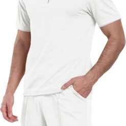Jinshi Ensemble de Sport Été Jogging Homme image 9 | Soirée Blanche