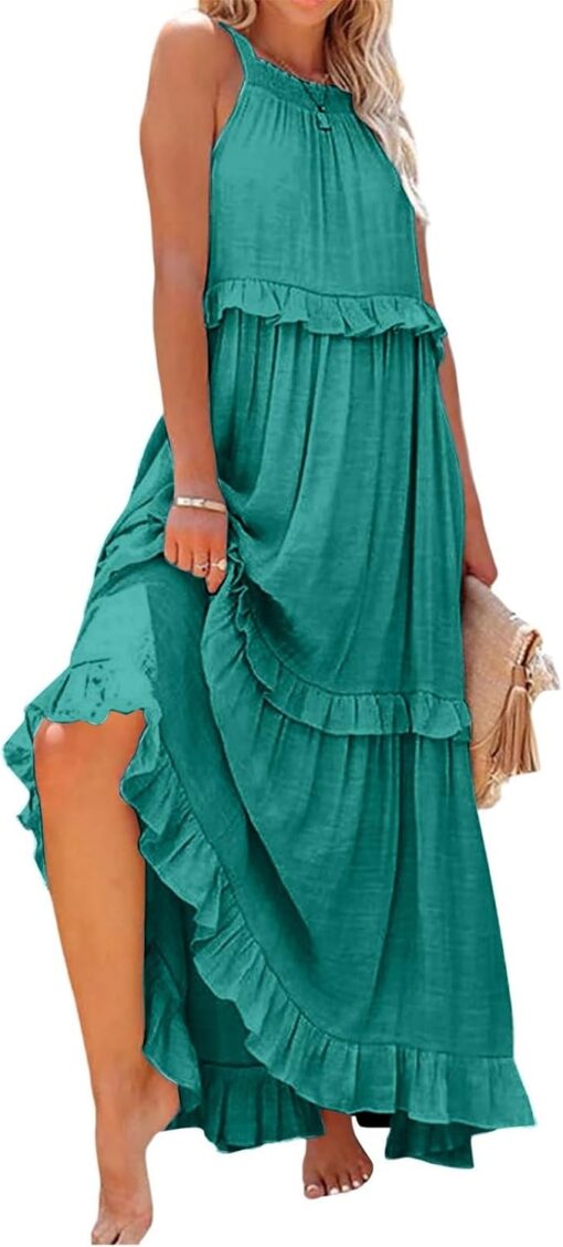 Robe Longue Boheme Blanche – Image 3