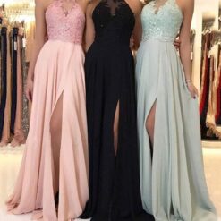 Robe De Soirée Rose Et Blanche image 7 | Soirée Blanche