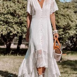 Robe de Mariée en Dentelle Sophia image 8 | Soirée Blanche