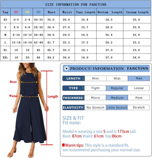 Combinaison féminine pour femmes 2 pièces, Chemise longue + Pantalon taille haute – Image 8