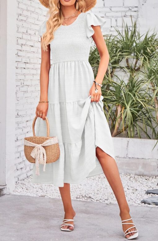 Robe Blanche Été – Image 3