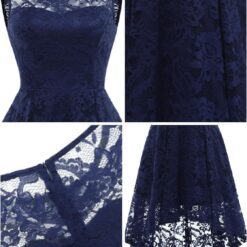 Robe Blanche Dentelle Courte Devant Longue Derrière image 8 | Soirée Blanche